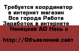 Требуется координатор в интернет-магазин - Все города Работа » Заработок в интернете   . Ненецкий АО,Несь с.